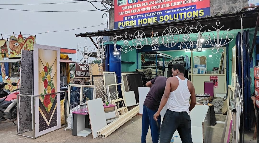 Cover photo of Purbi Home Solutions I Aluminium Glass Window l Steel Railing I Interior Design,upvc windows, godrej hardware